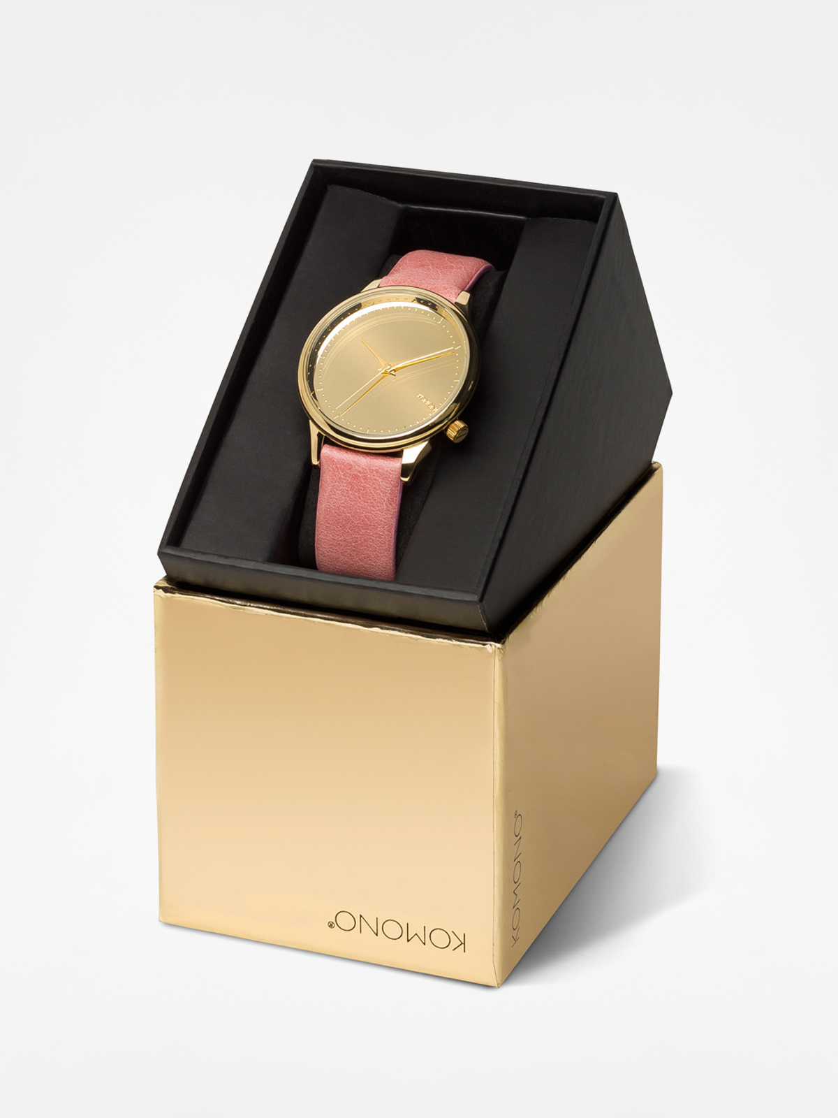 Komono Watch Estelle Mirror Wmn (gold blush)