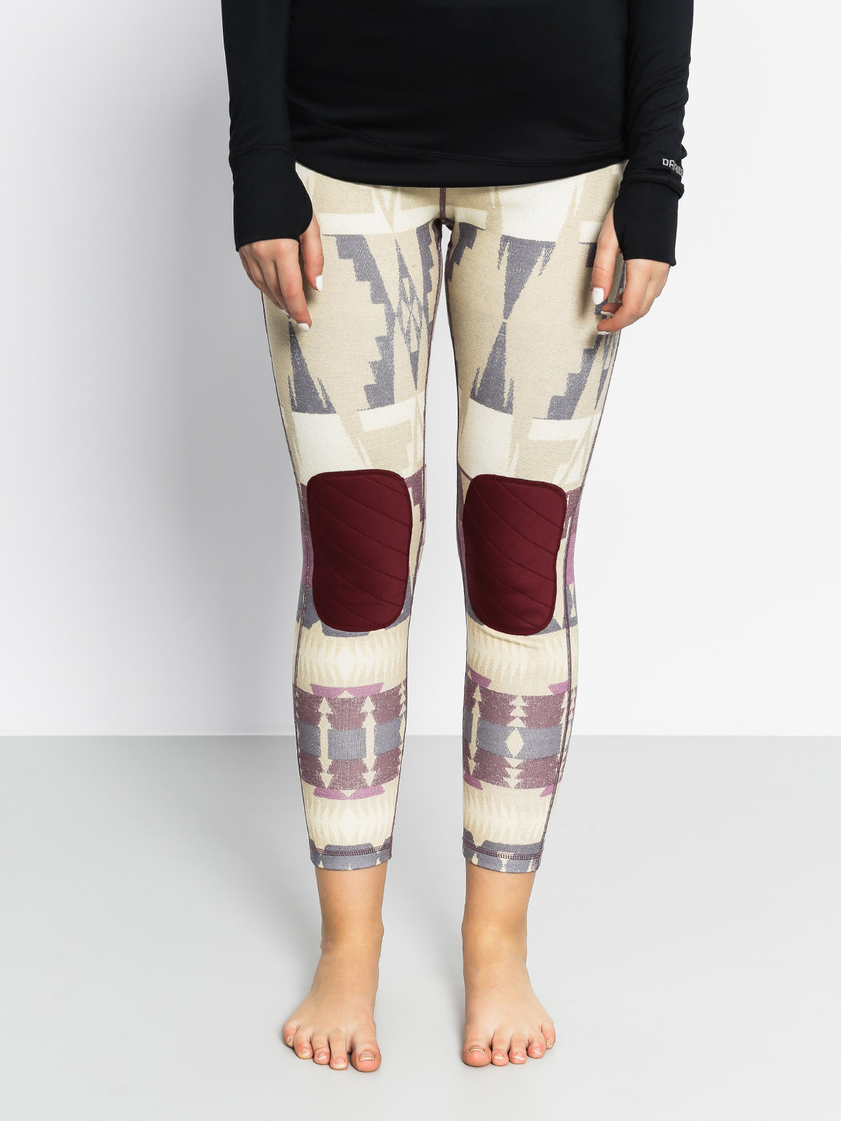 Womens Burton Active leggings Expedition Wool Pant (vision quest)