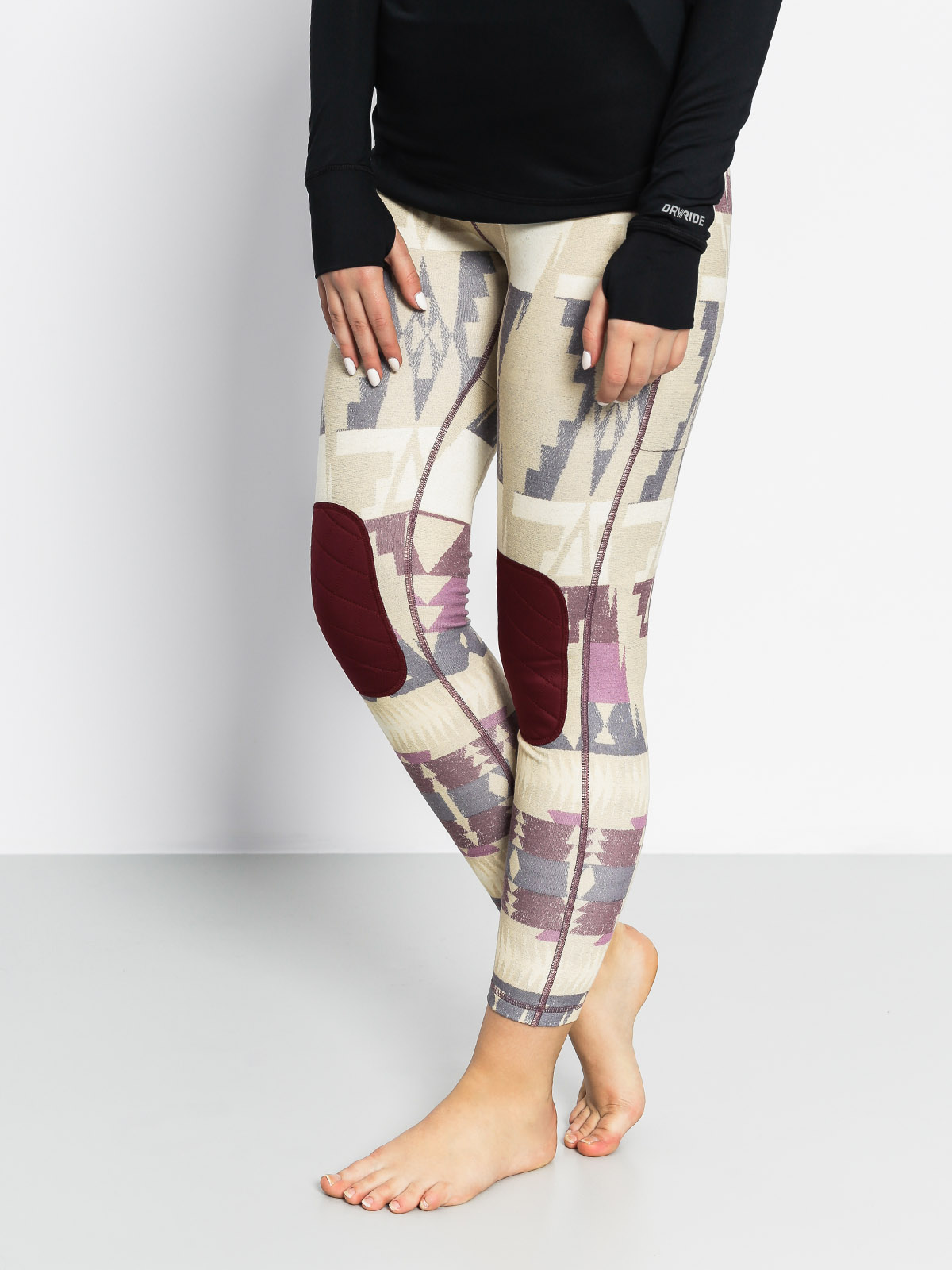 Womens Burton Active leggings Expedition Wool Pant (vision quest)