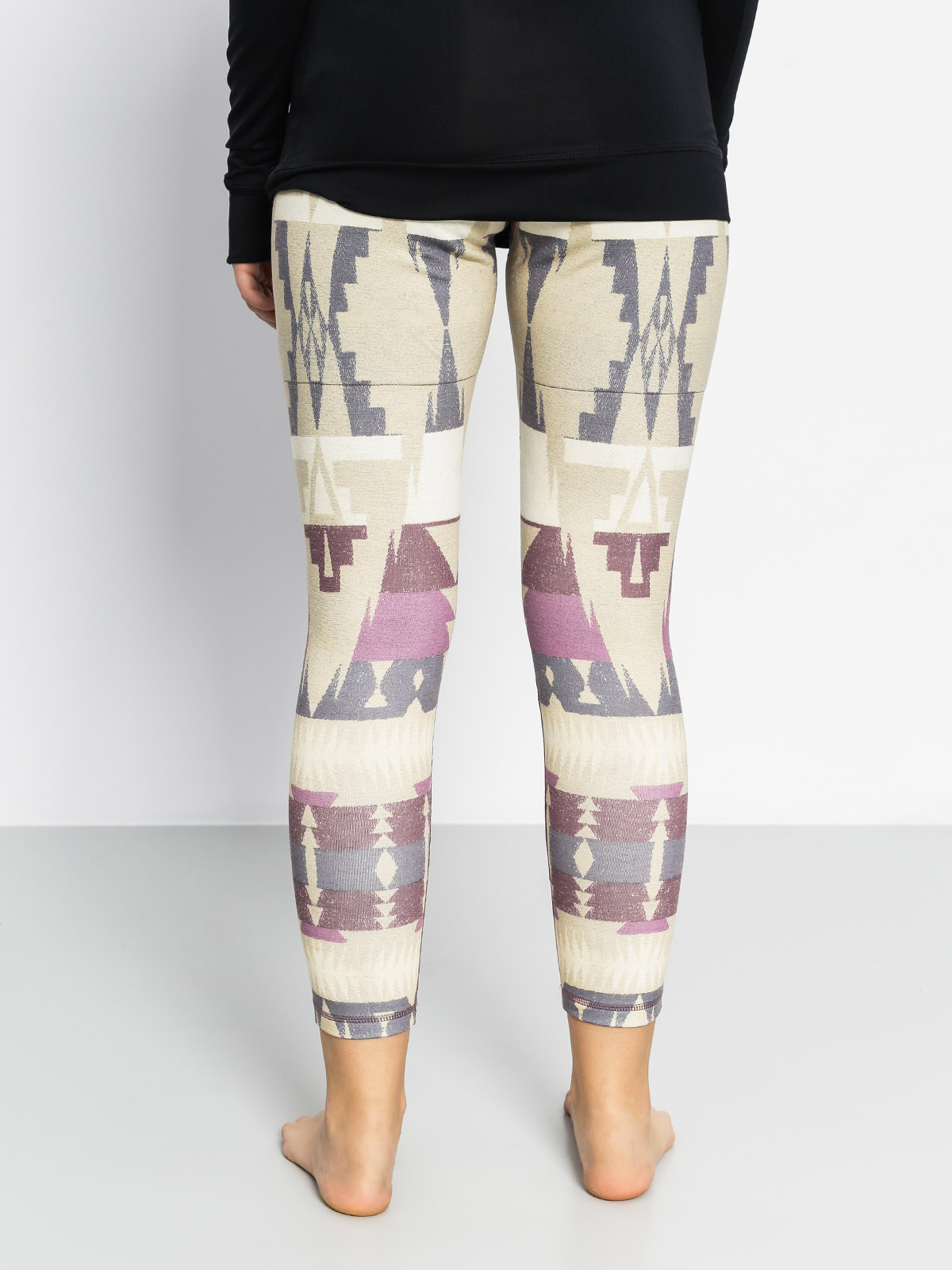 Womens Burton Active leggings Expedition Wool Pant (vision quest)