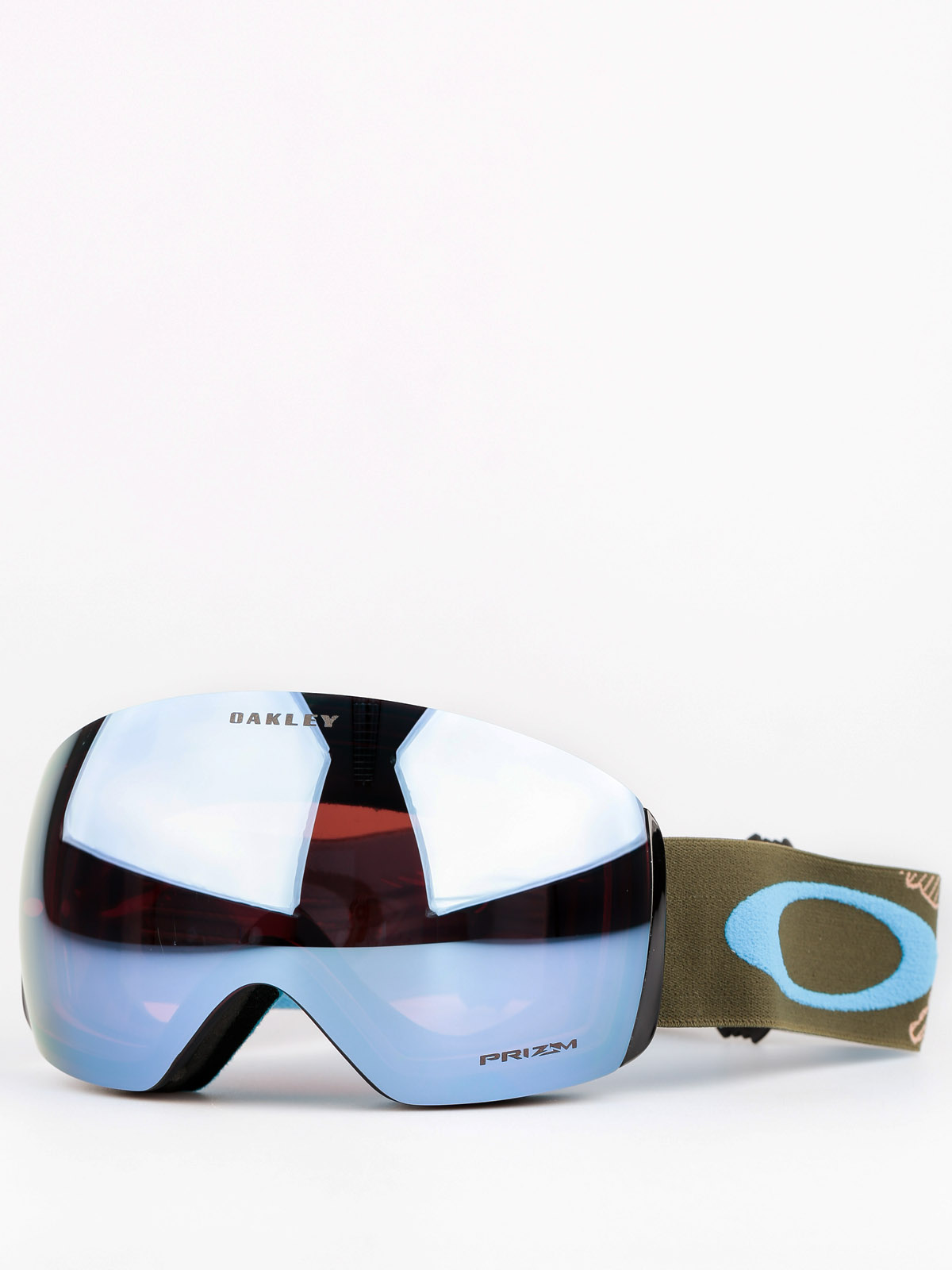 Oakley Goggles Flight Deck (military recon green w/prizm sapphire)