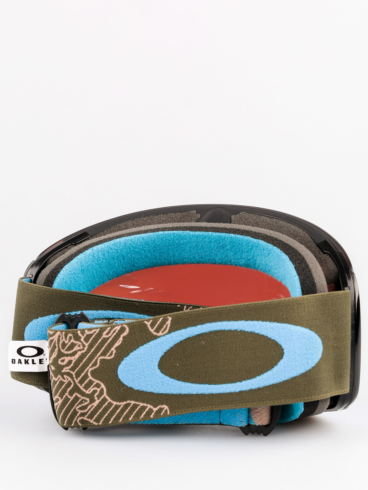 Oakley Goggles Flight Deck (military recon green w/prizm sapphire)