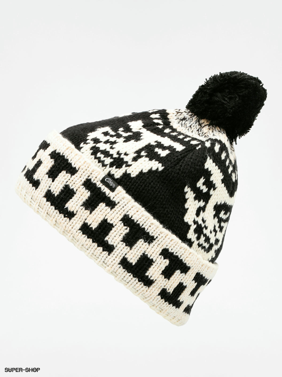 obey beanie black