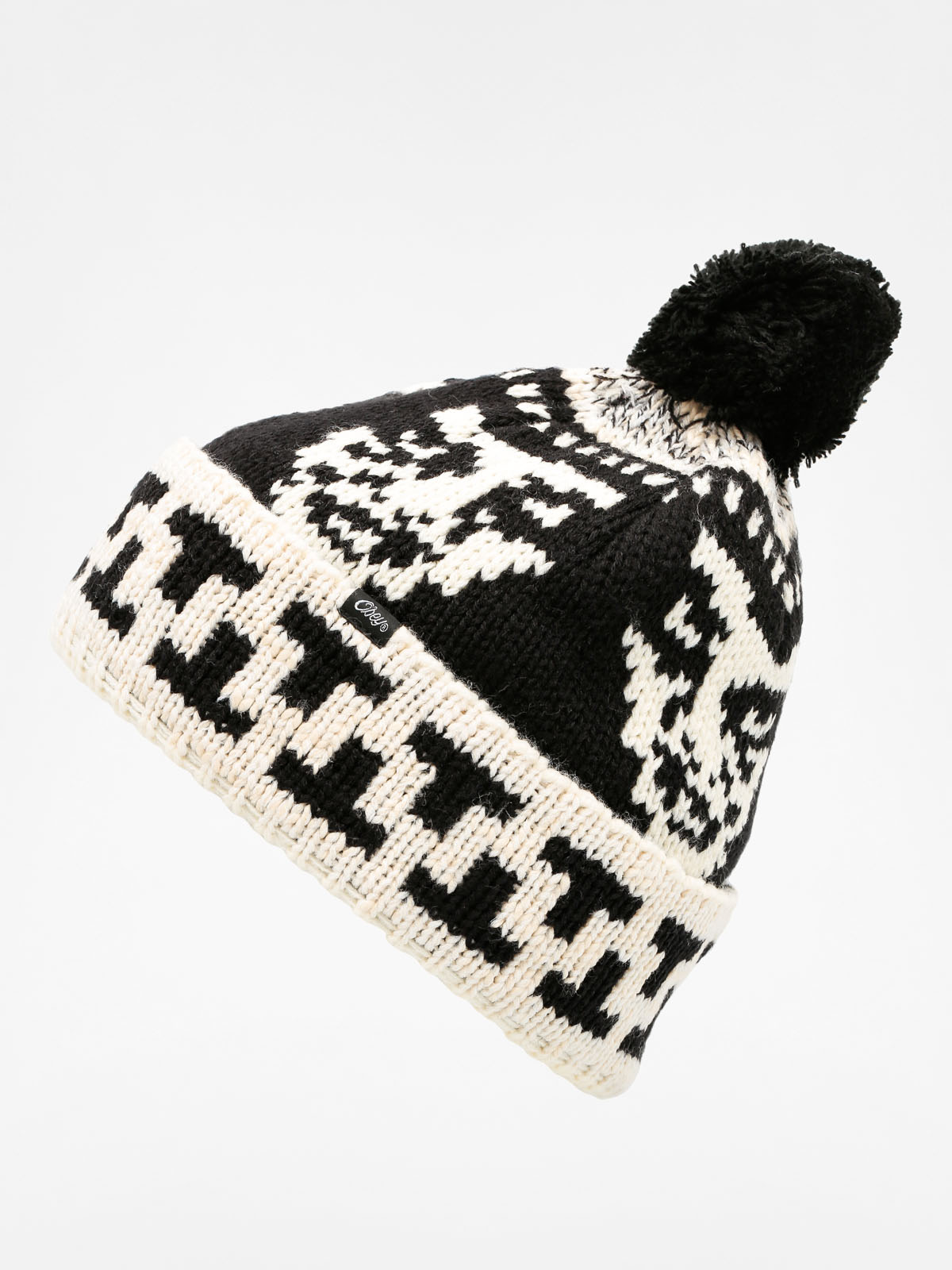 OBEY Beanie Creeper Pom Beanie (black)