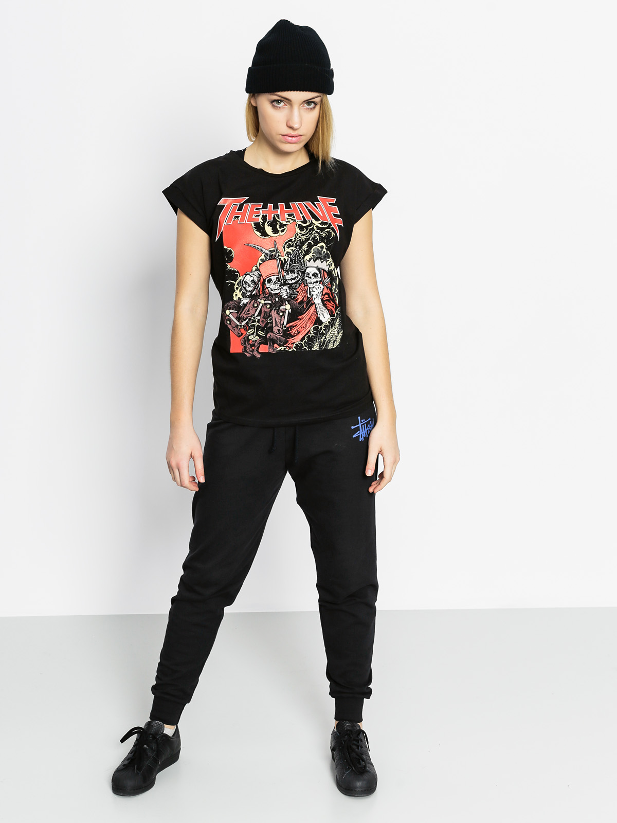 The Hive T-Shirt Horsemen Boyfriend Wmn (black)
