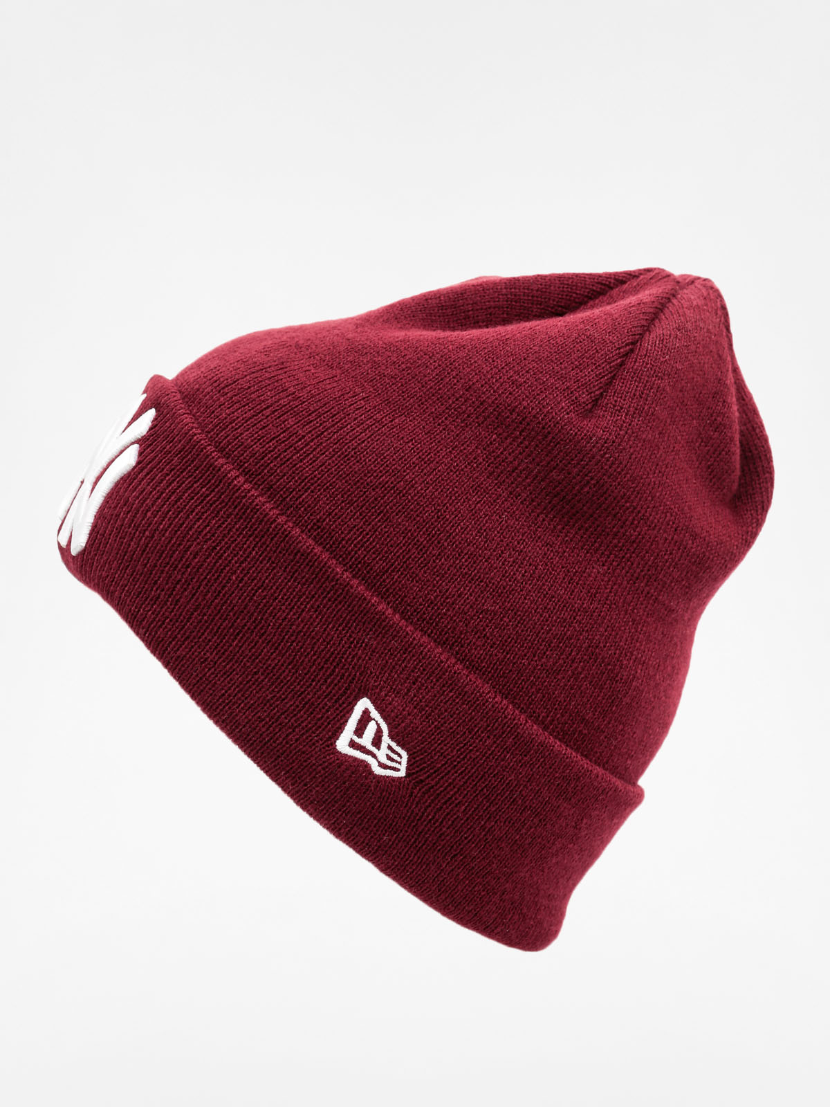 New Era Beanie New York Yankees Essential Cuff (burgundy)