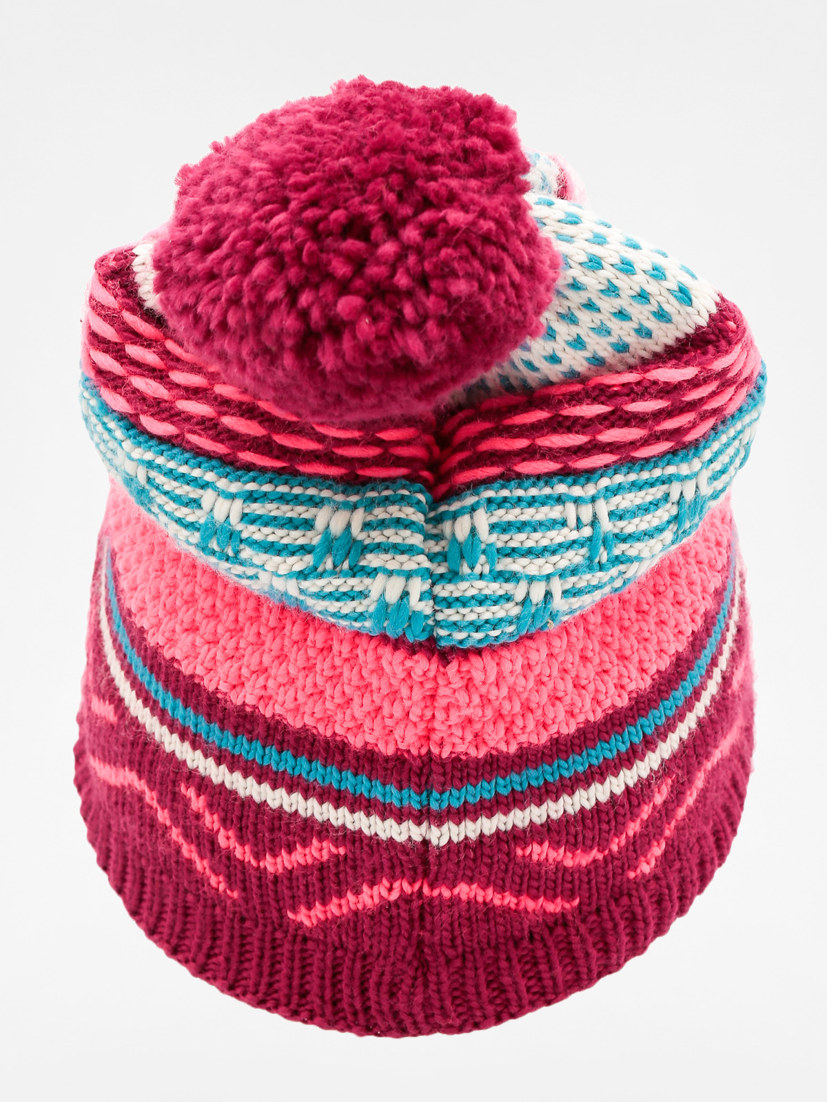 Buff Mütze Knitted & Polar (switch pink)