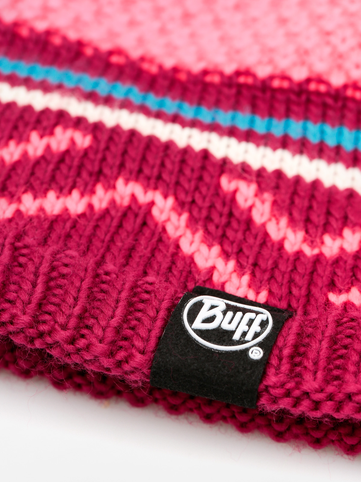 Buff Mütze Knitted & Polar (switch pink)
