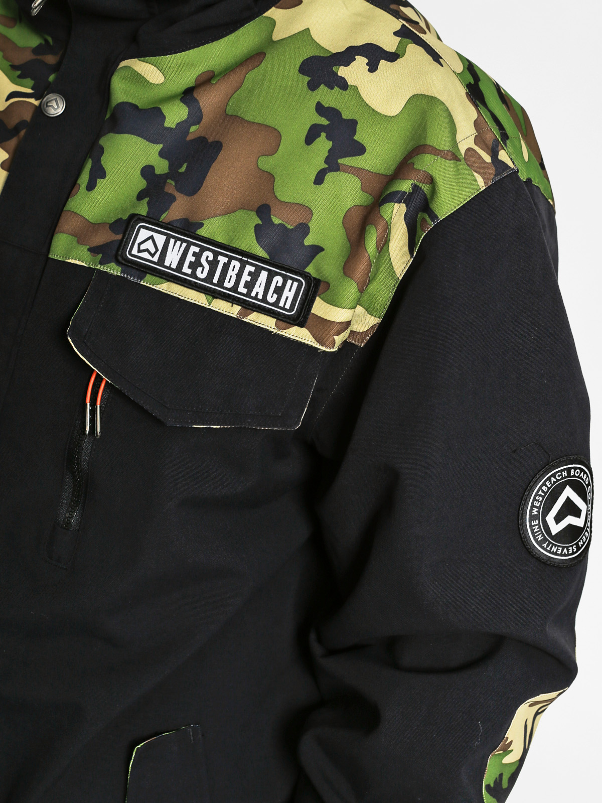 Mens Westbeach Snowboard jacket Cook (black)