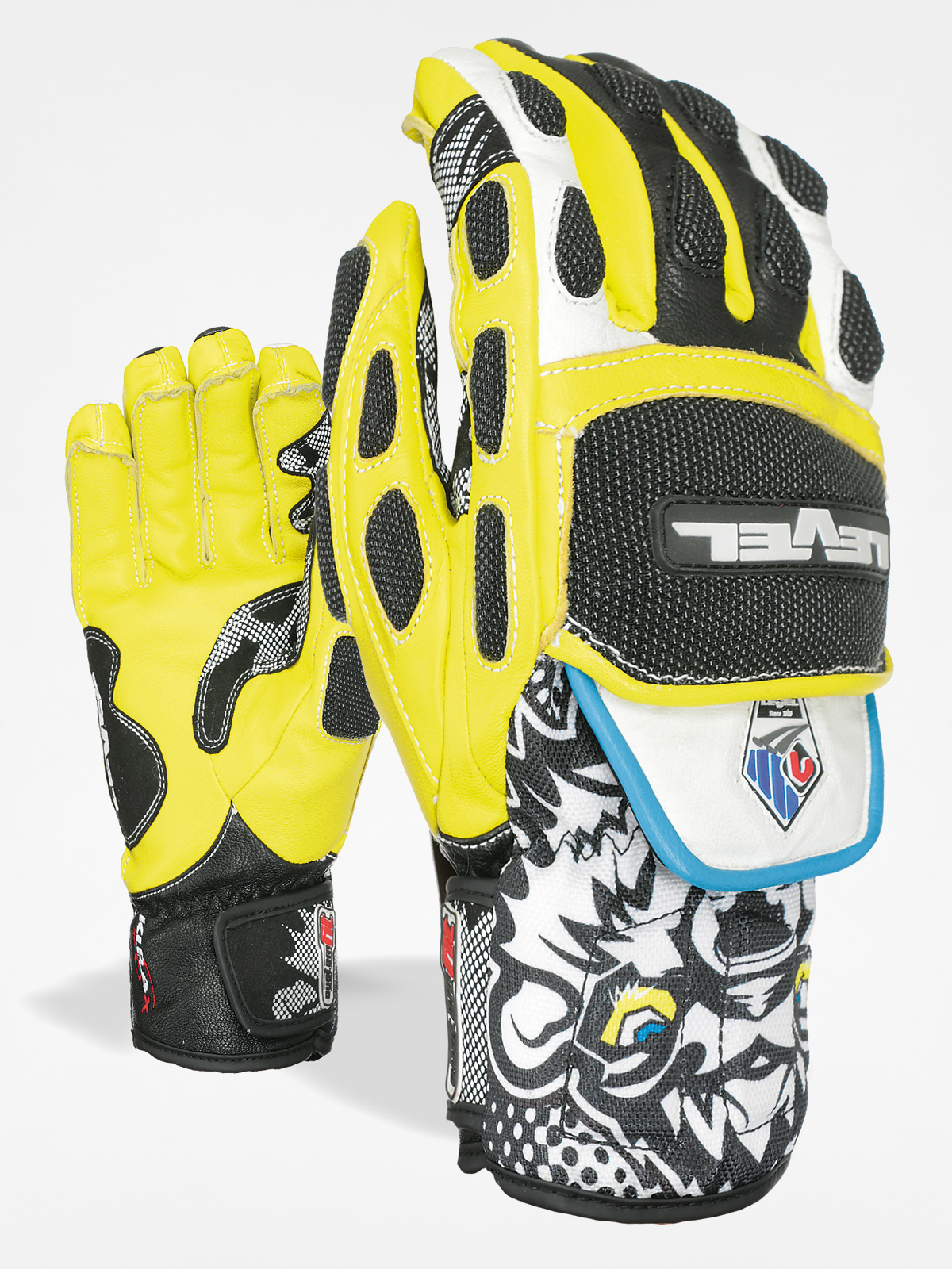 Level Gloves Worldcup CF (black/yellow)
