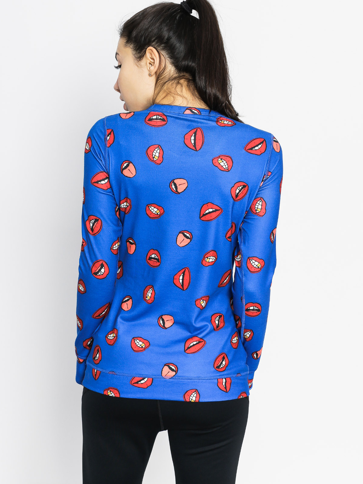 Womens Burton Active longsleeve Midweight Crew (lips)