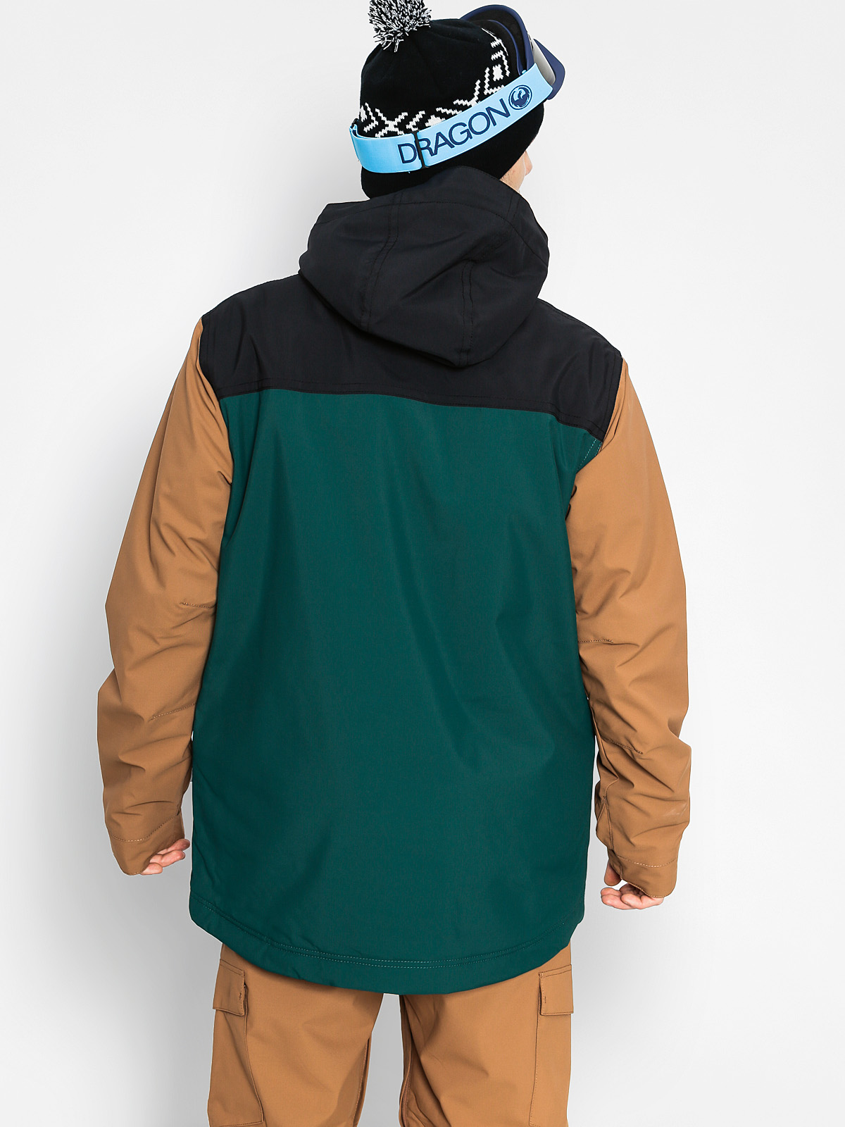 Mens O'Neill Snowboard jacket Bearded (botanical green)