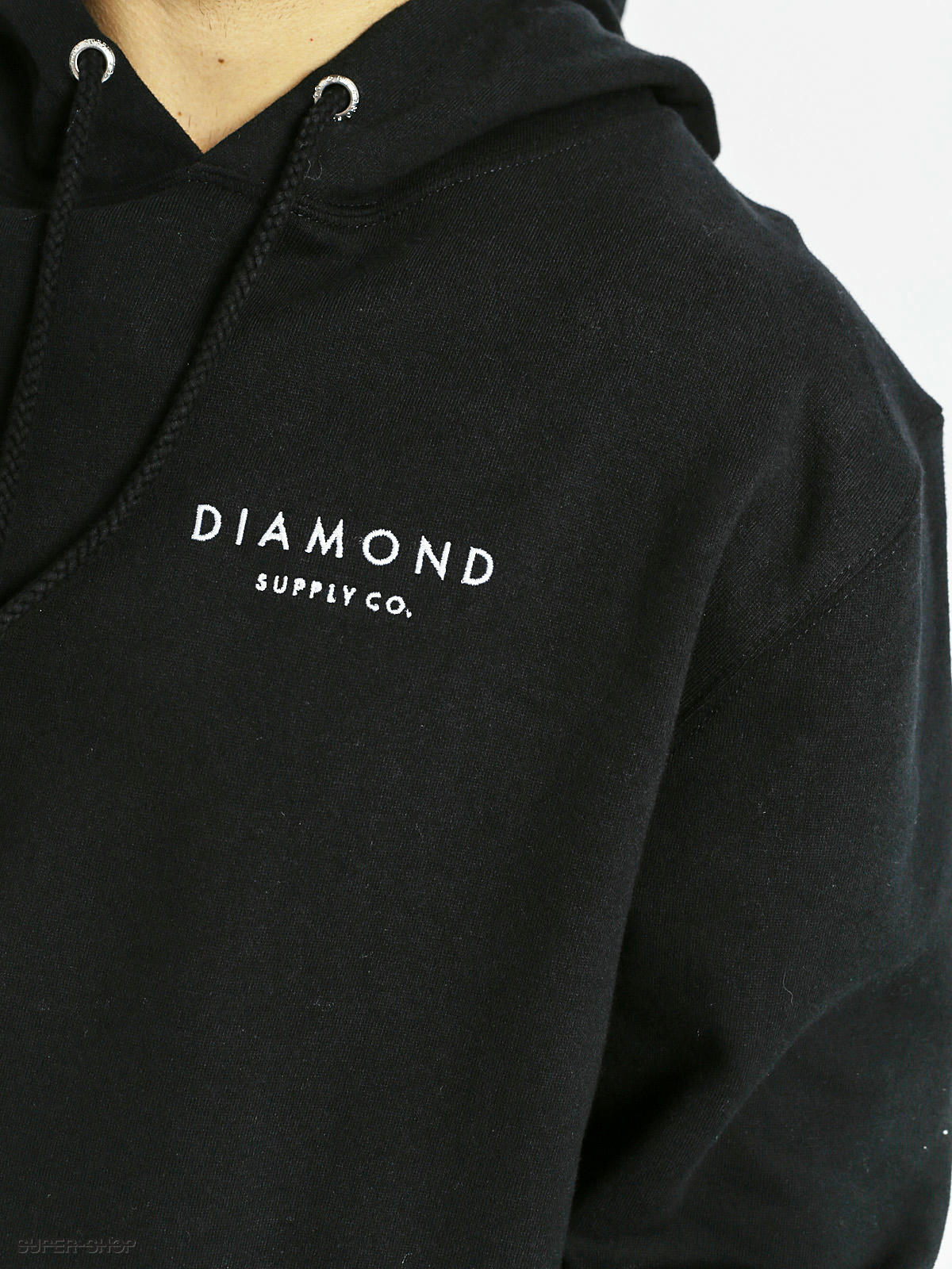 diamond polar fleece hoodie