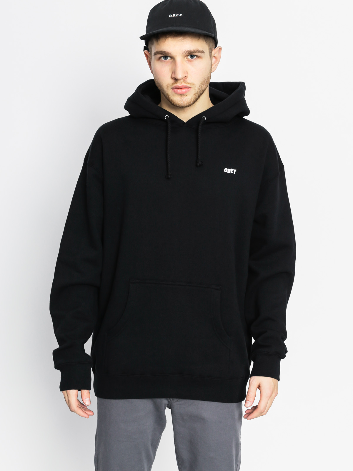 OBEY Hoodie The Creeper HD (black)