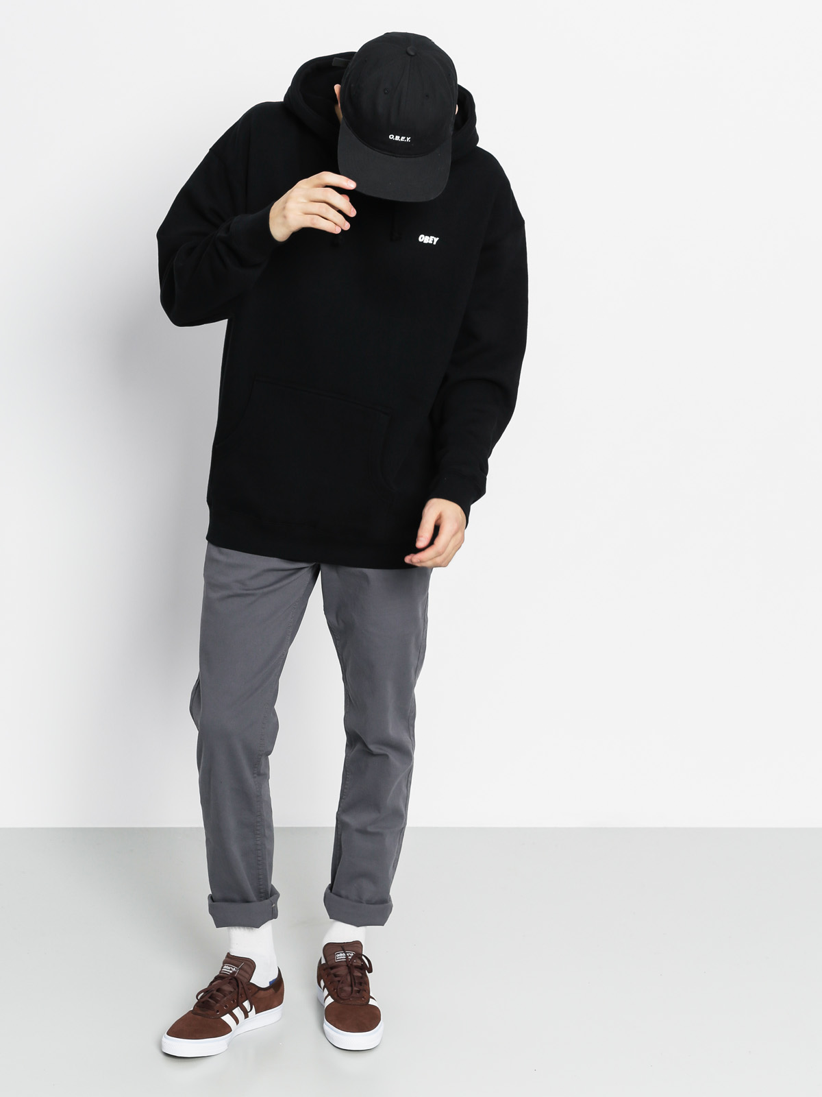 OBEY Hoodie The Creeper HD (black)