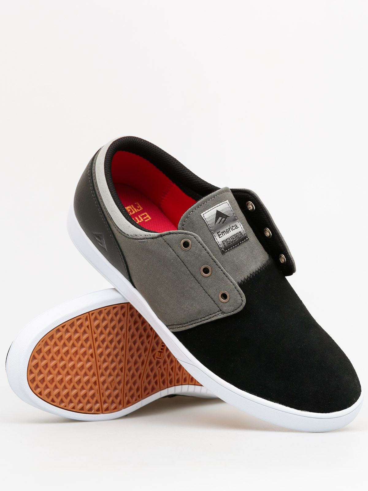 Emerica Shoes The Figueroa black black grey white