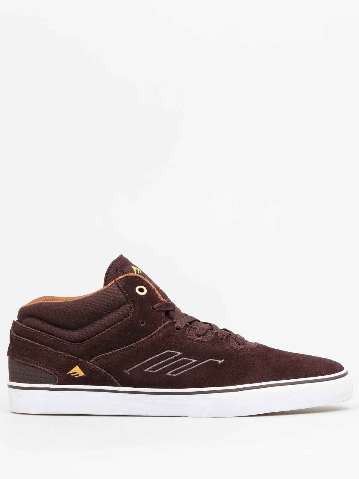 Emerica Shoes Westgate Mid Vulc - brown (dark brown) display picture 2