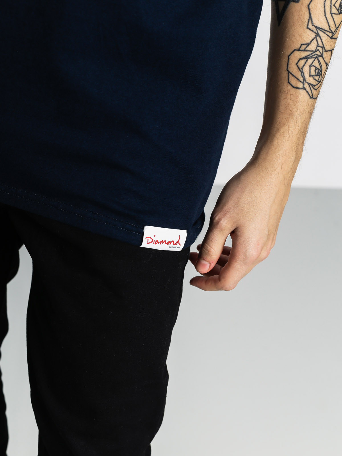 Diamond Supply Co. T-shirt Painted Diamond (navy)