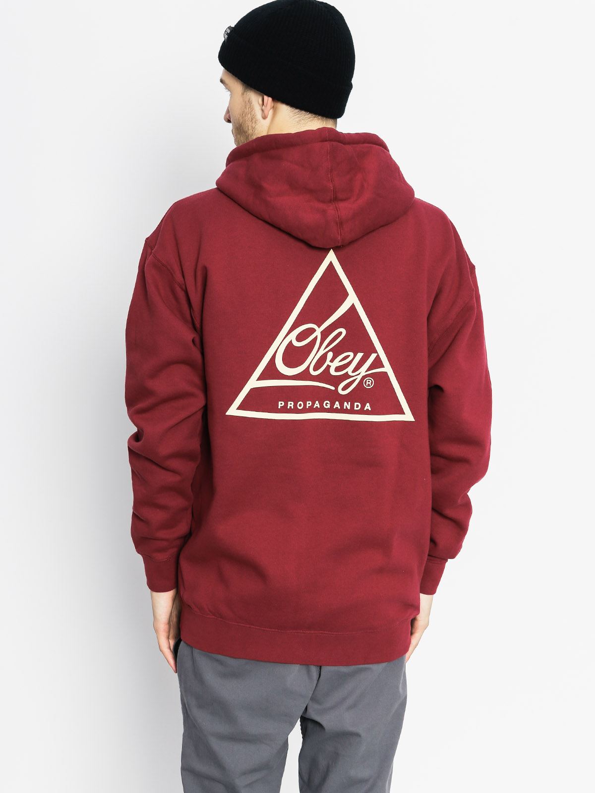 OBEY Hoodie Next Round 2 ZHD (cardinal)
