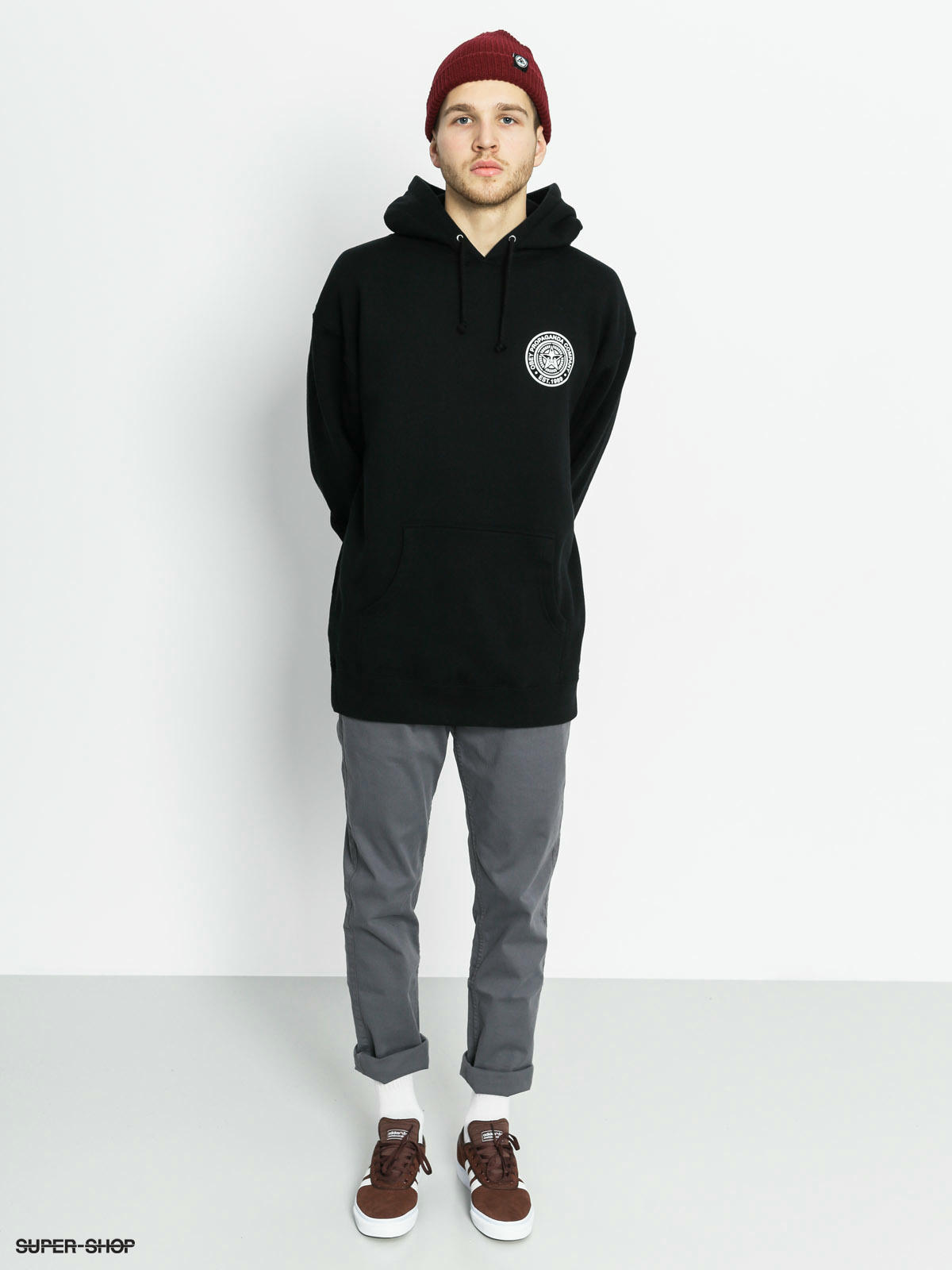 OBEY Hoodie Obey Propaganda Company HD black