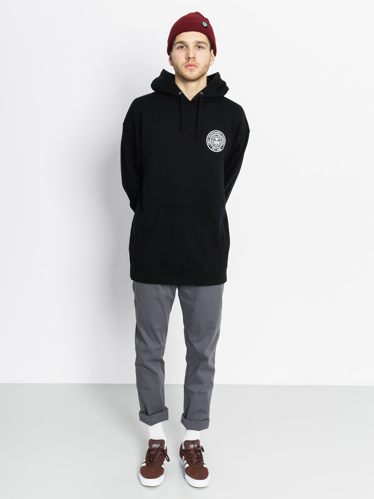 OBEY Hoody Obey Propaganda Company HD (black)