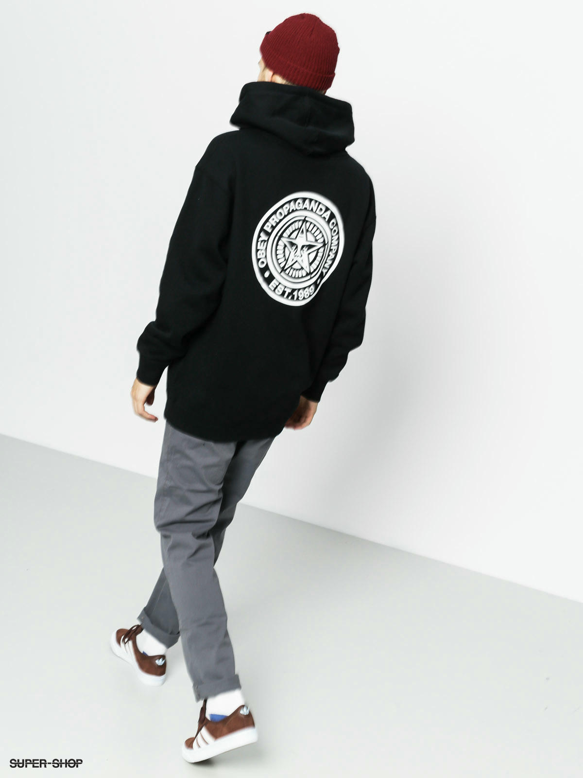 OBEY Hoodie Obey Propaganda Company HD black