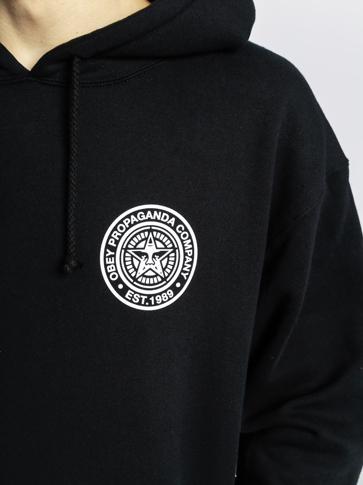 OBEY Hoody Obey Propaganda Company HD (black)