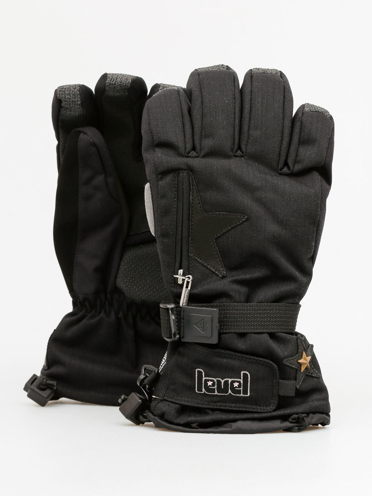 Level Handschuhe Star Wmn (black)