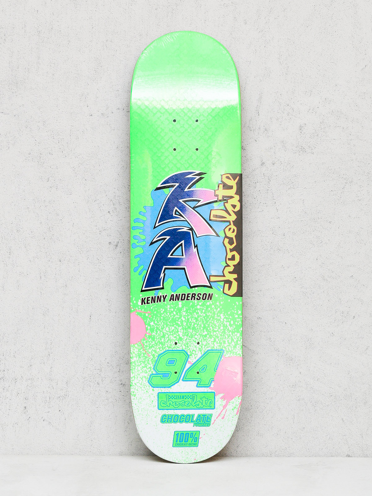 Chocolate Deck Anderson Braaaap (neon green)