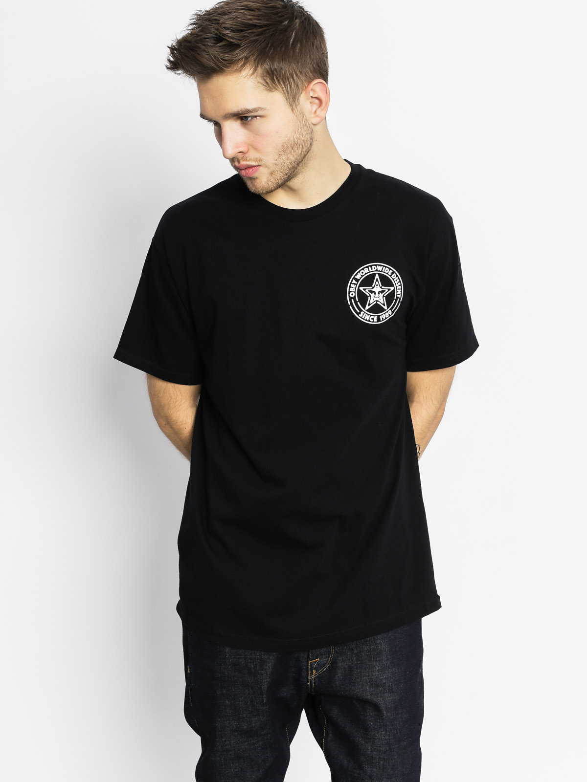 OBEY T-shirt Paste Star Premium (black)