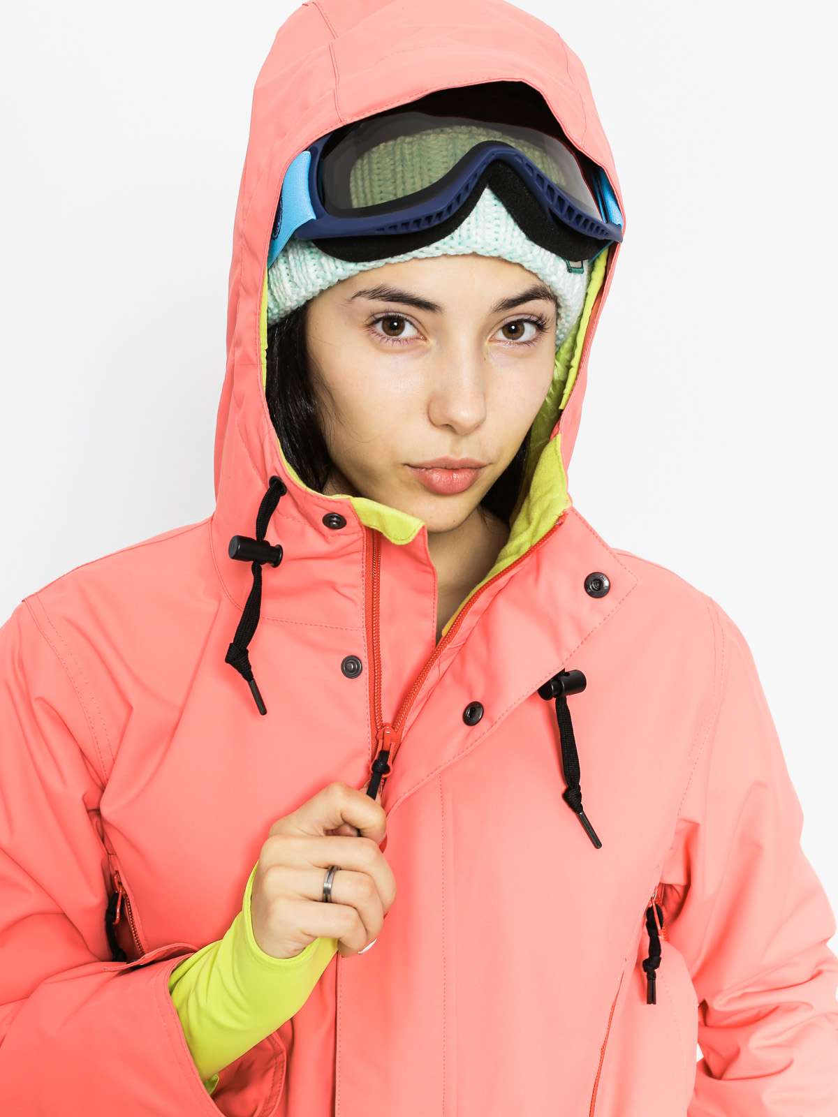 Womens Airblaster Snowboard jacket Nicoltte (coral)