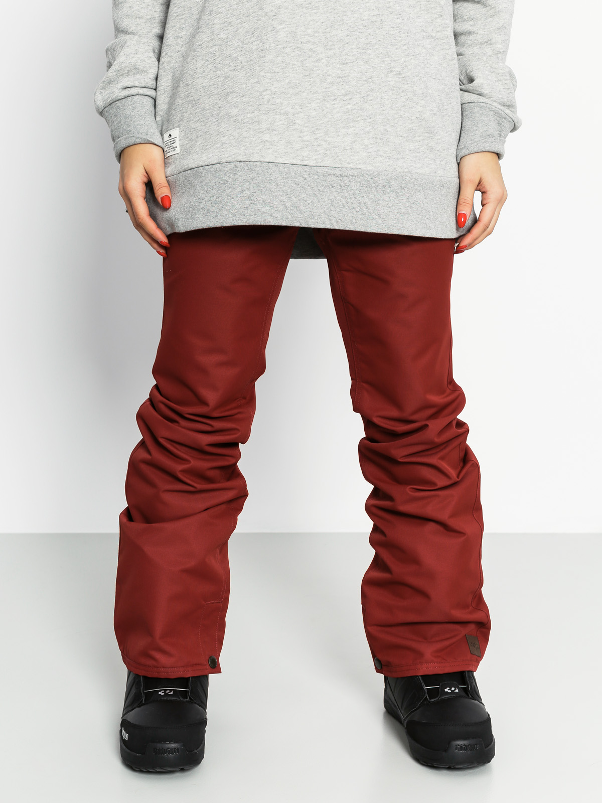 Womens Airblaster Snowboard pants Fancy (oxblood)