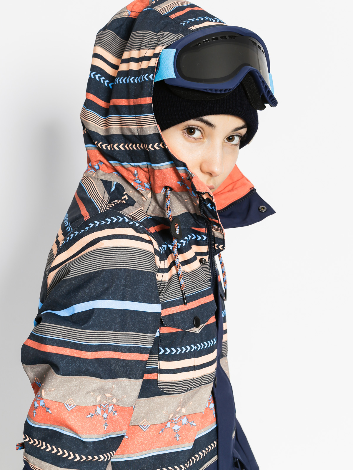 Womens O'Neill Snowboard jacket Cluster (fungi beige)