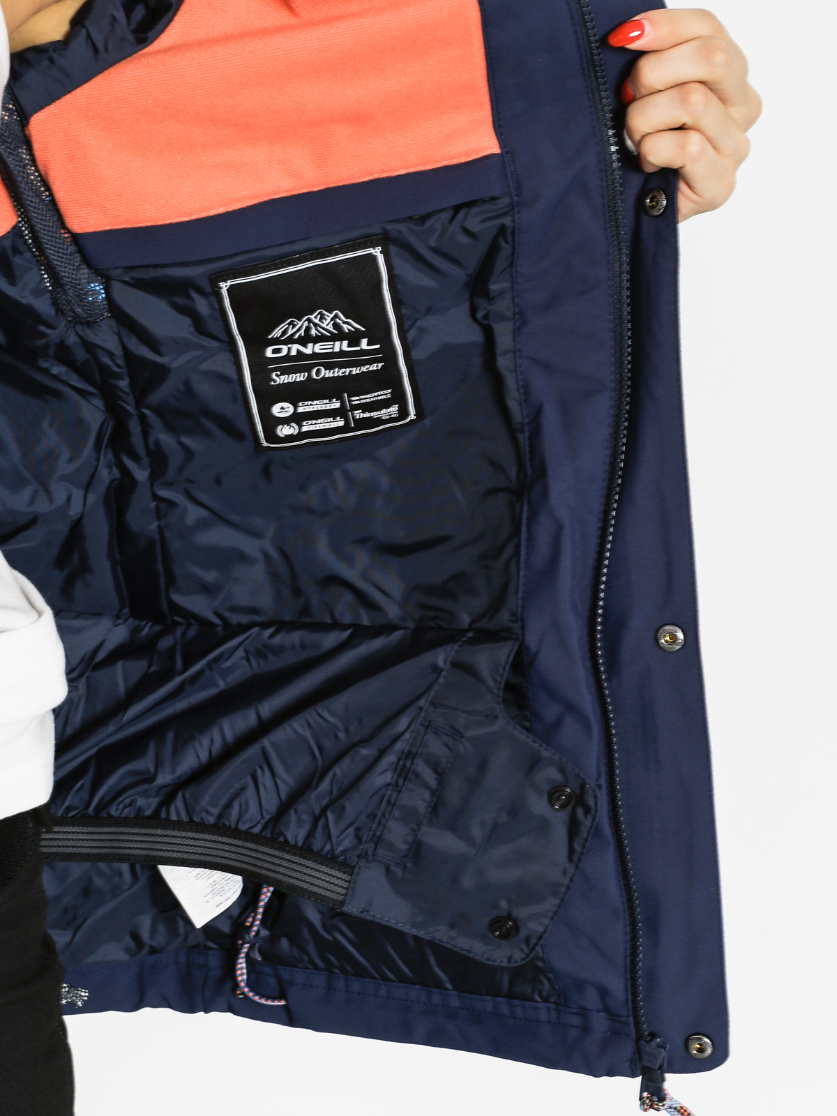 Womens O'Neill Snowboard jacket Cluster (fungi beige)