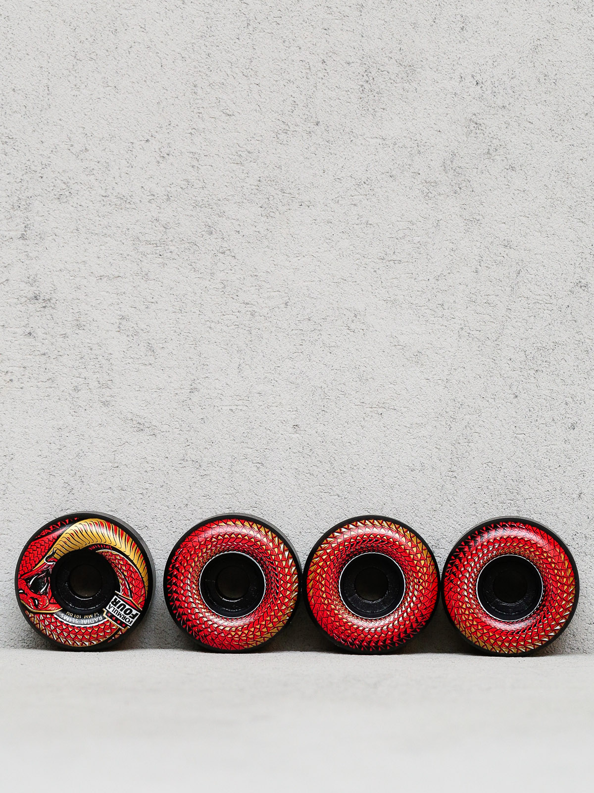 Spitfire Wheels Formula Four Radial Slim Night (black)