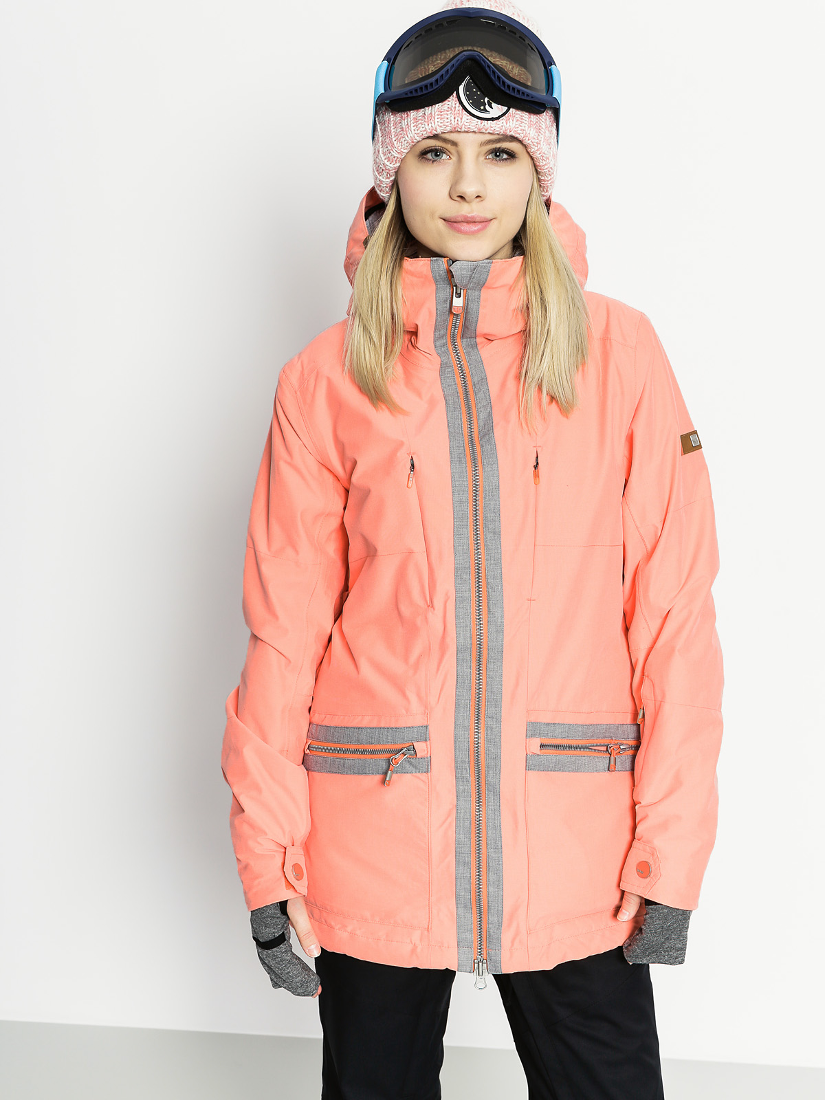 adidas pink snowboard jacket