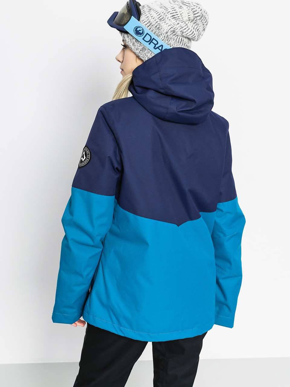 Veste De Ski Westbeach Pour Femme - Taille M, Marine, Polyester, Prix Conseillé 90£