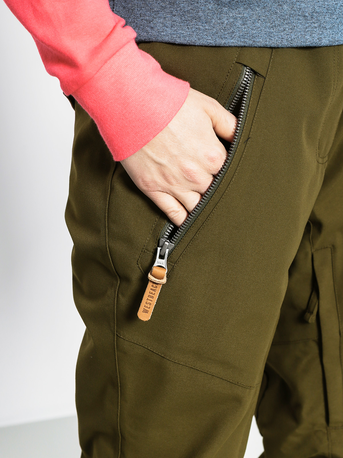 Womens Westbeach Snowboard pants Amery (olive)