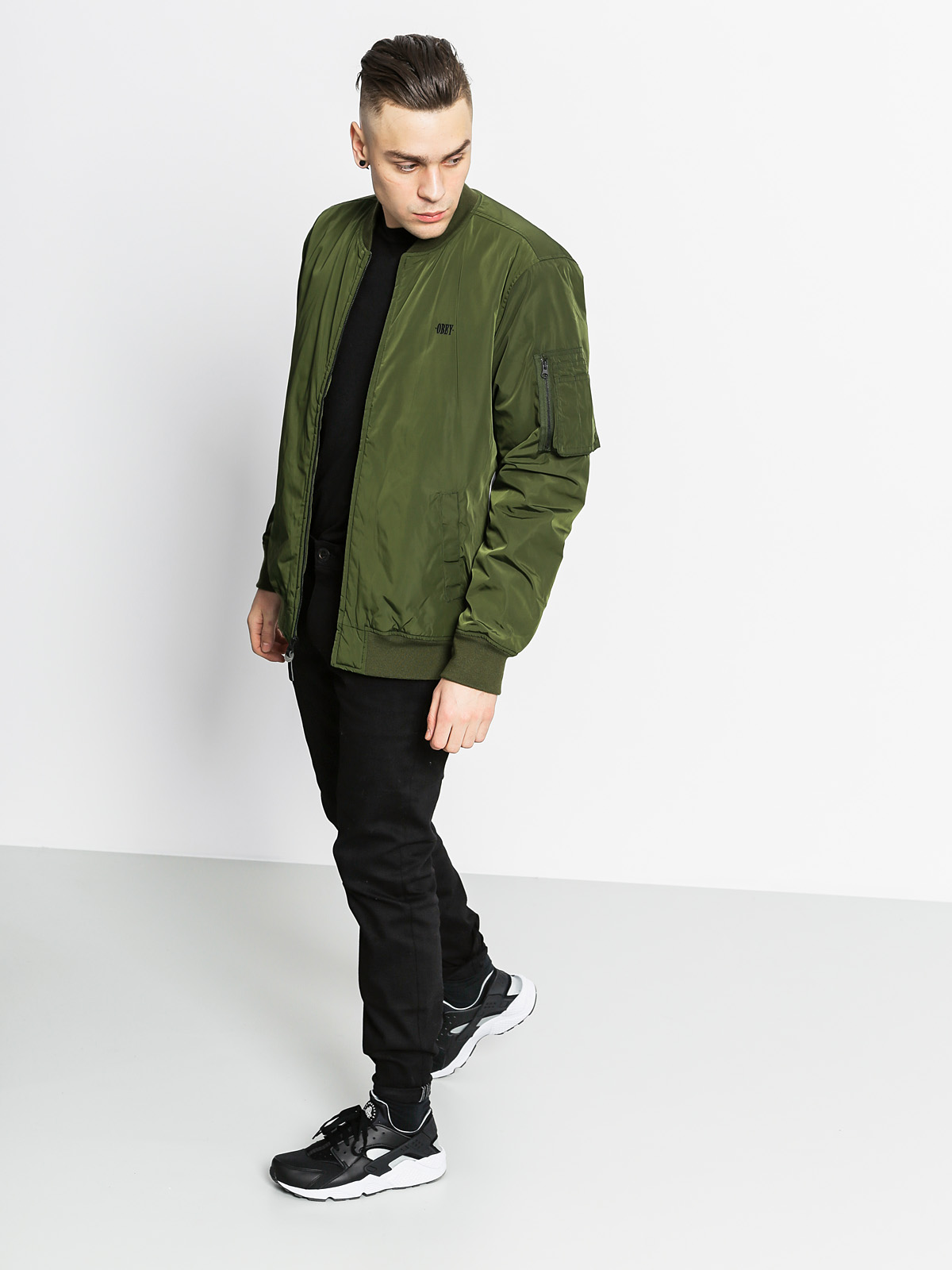 OBEY Jacket Alden (army)
