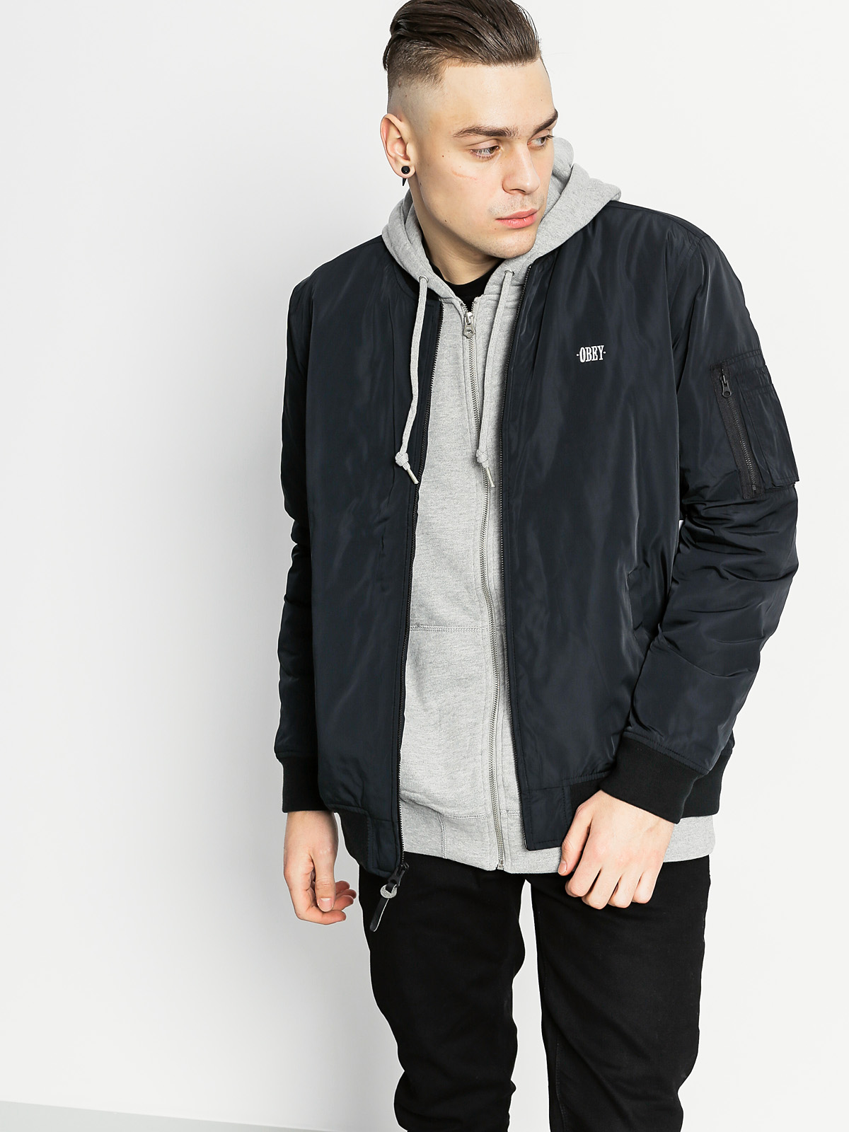 OBEY Jacket Alden (black)