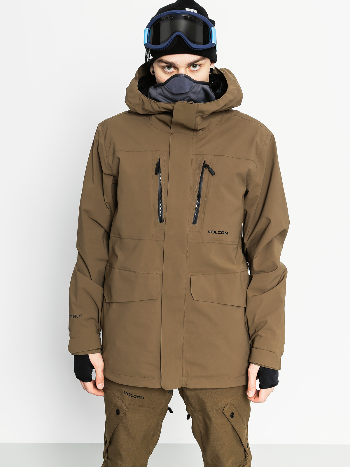 Snowboardjacke Stretch Gore Tex (tek)
