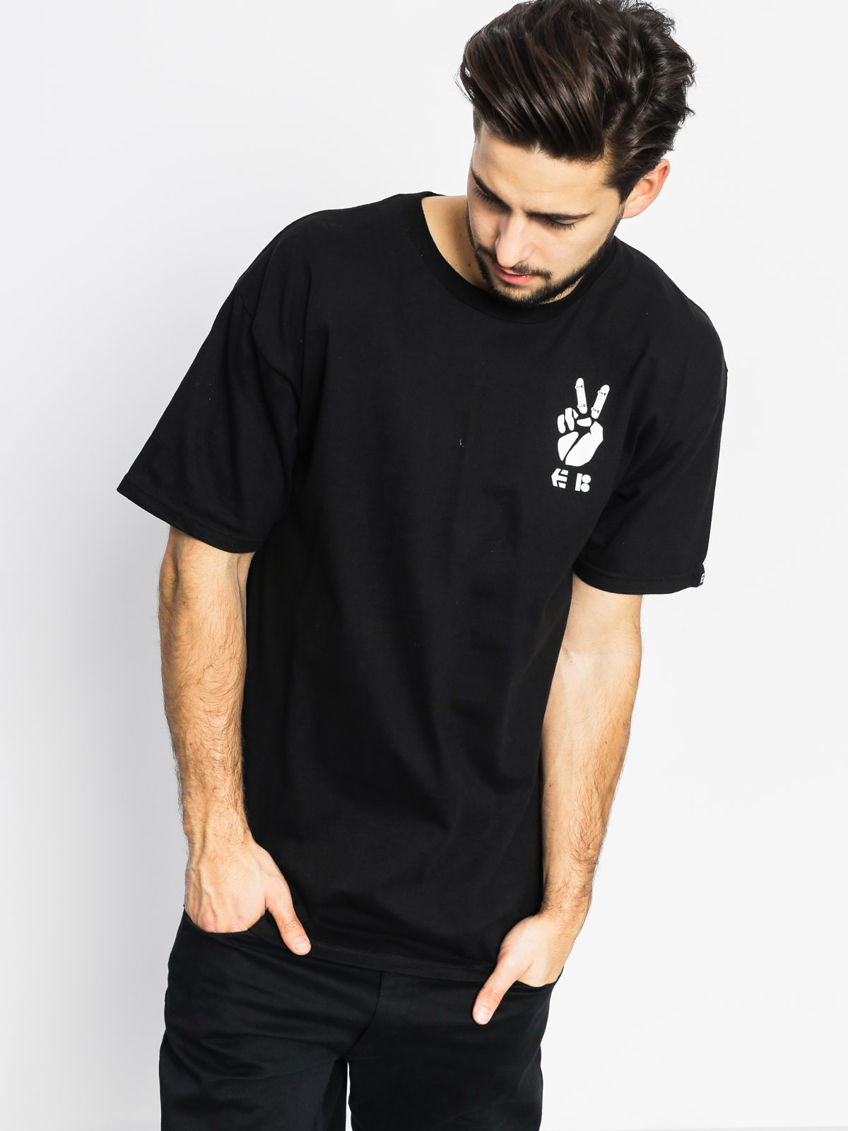 Etnies T-shirt Yarn Bomb (black)