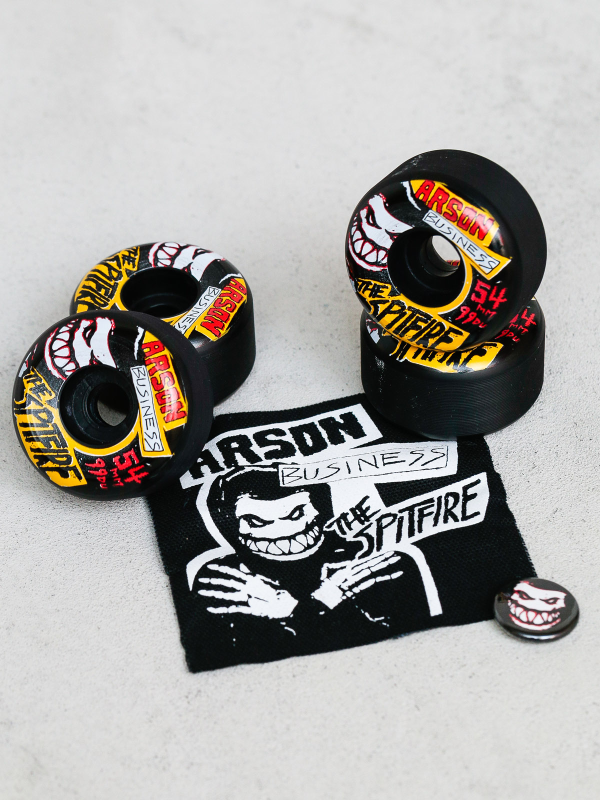 Spitfire Wheels Arson Business (black)