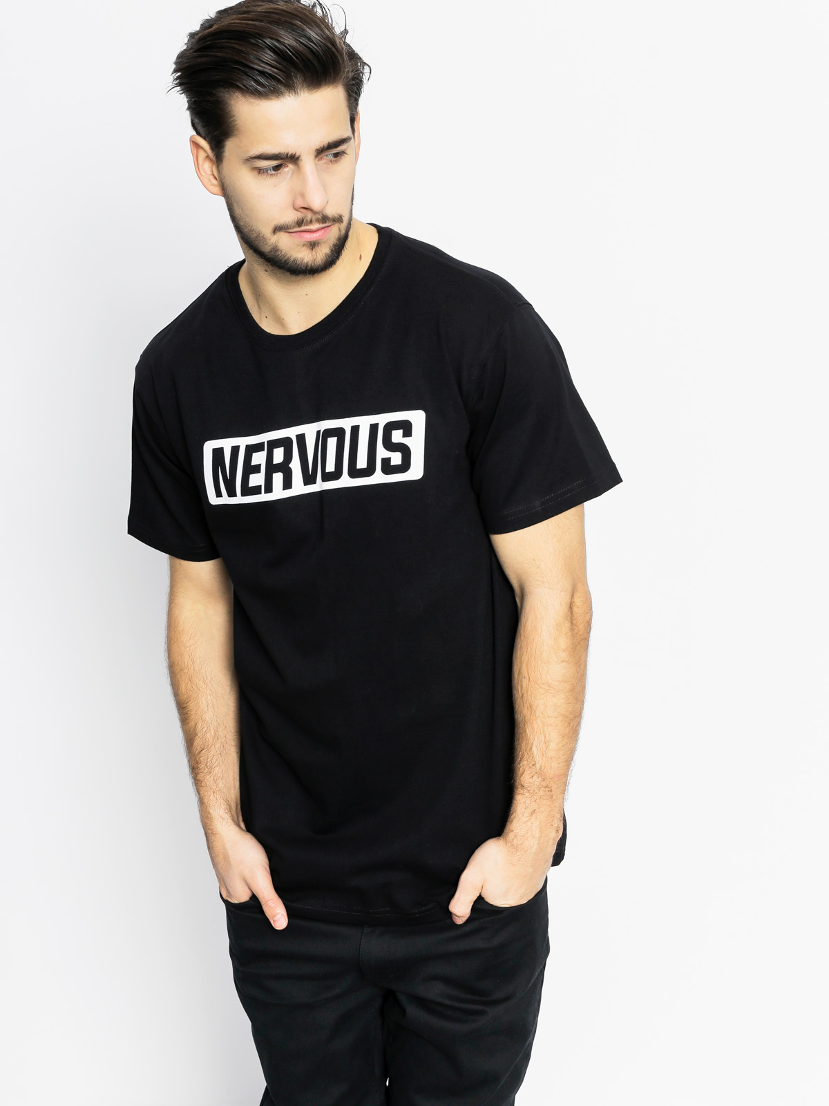 Nervous T-Shirt Back To (black)