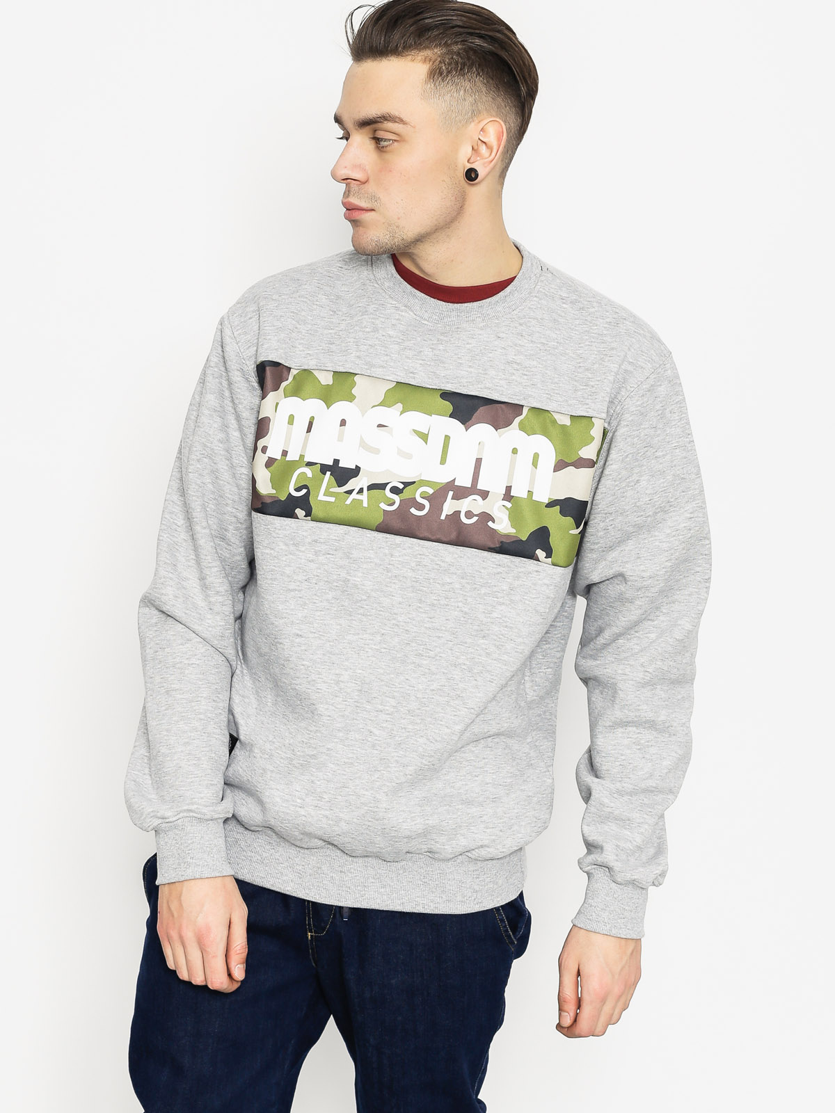 MassDnm Sweatshirt Classics Camo (grey)