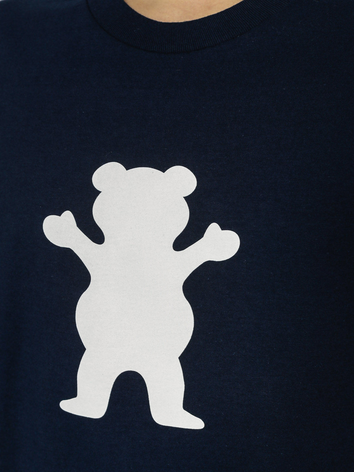 Grizzly Griptape T-Shirt Og Bear Logo (navy)