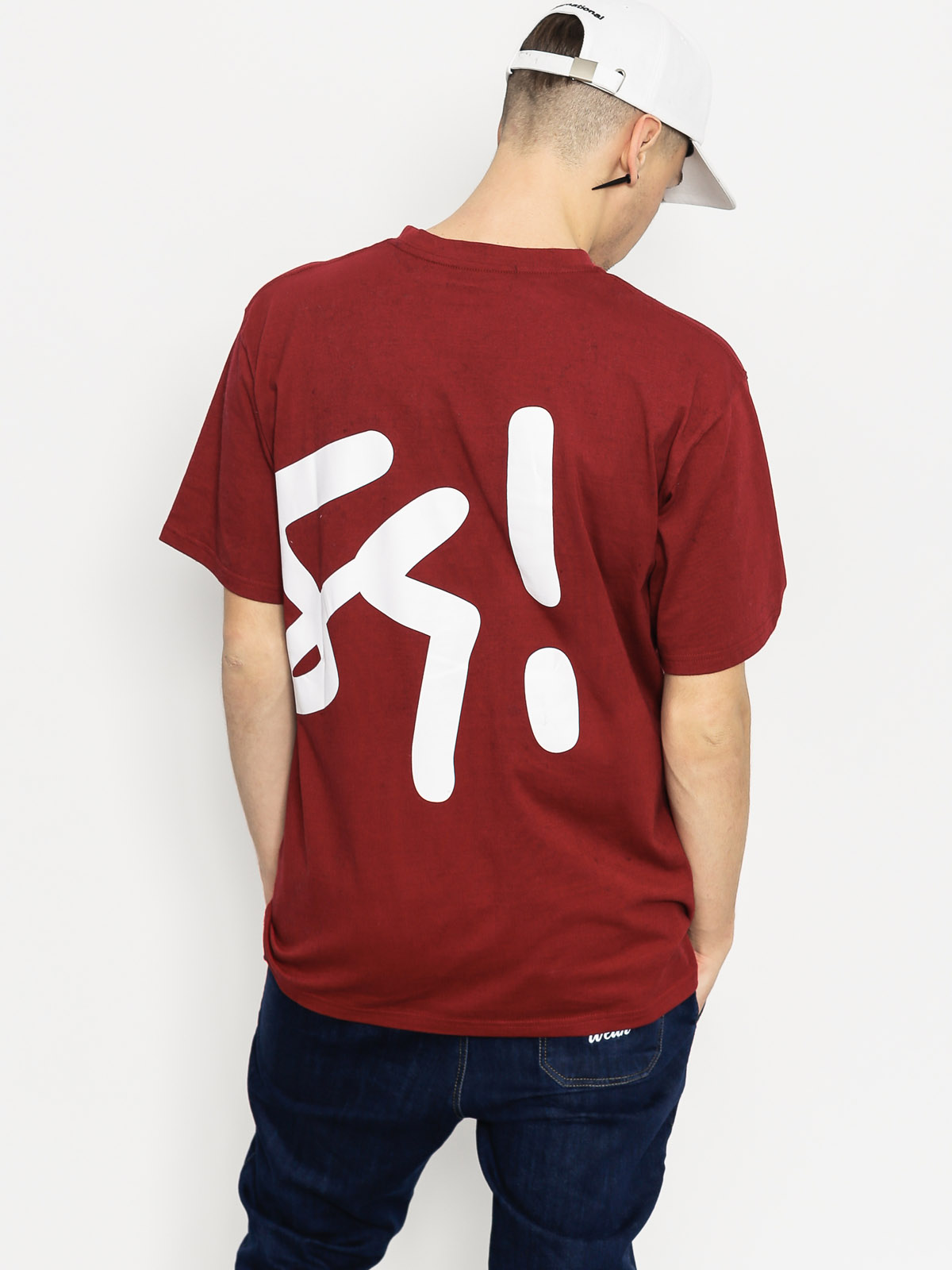 MassDnm T-Shirt Signature Big (maroon)