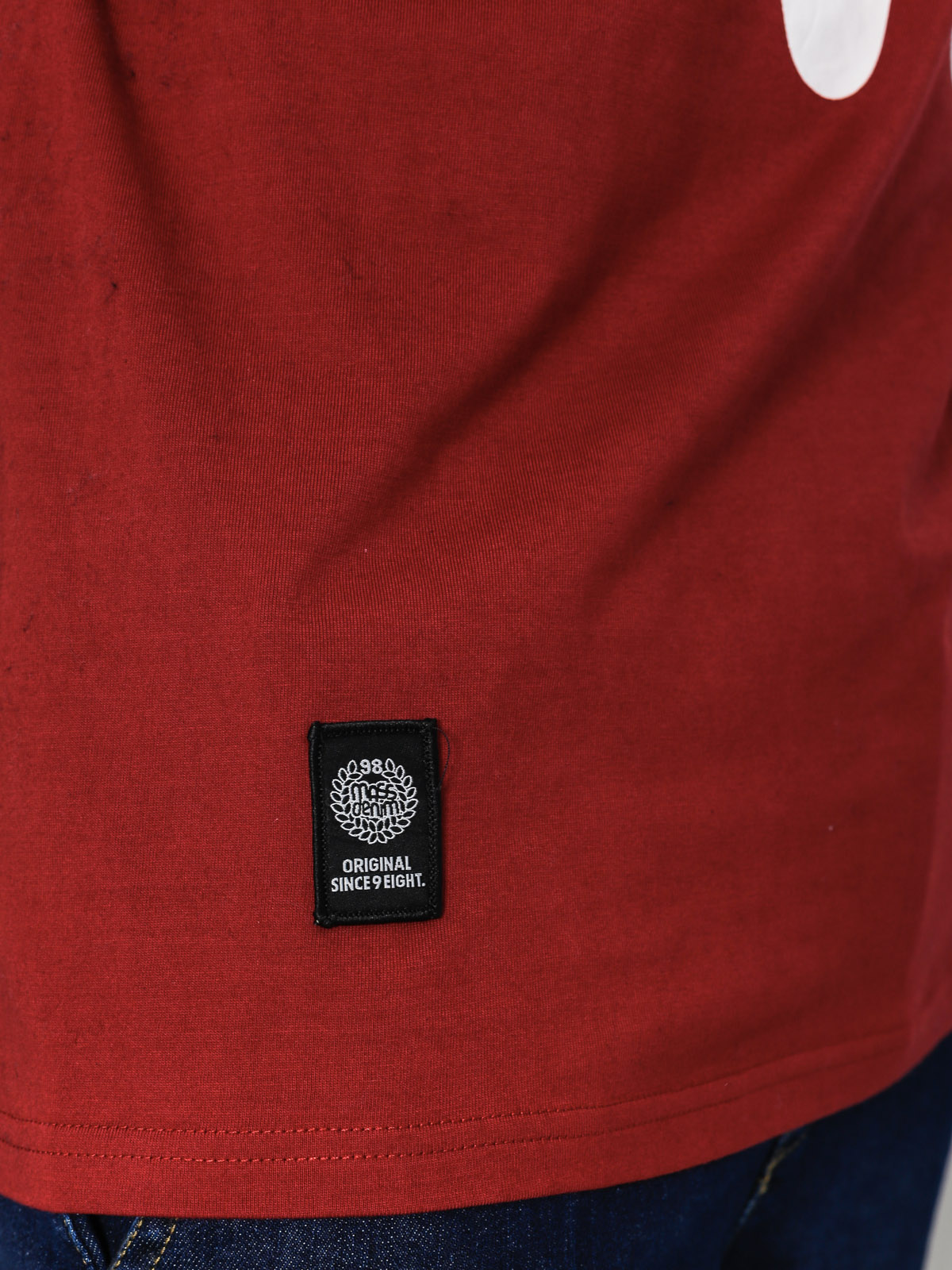 MassDnm T-Shirt Signature Big (maroon)