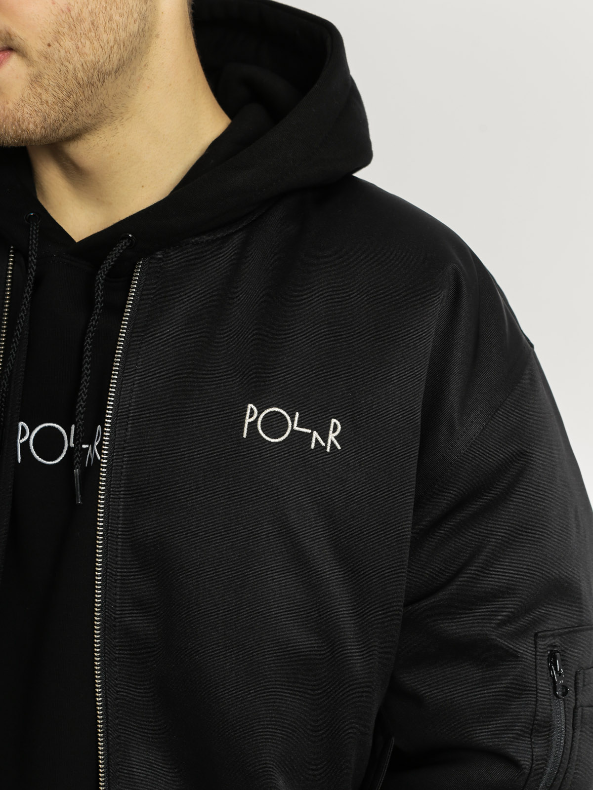 Polar Skate Jacket Bomber (black)