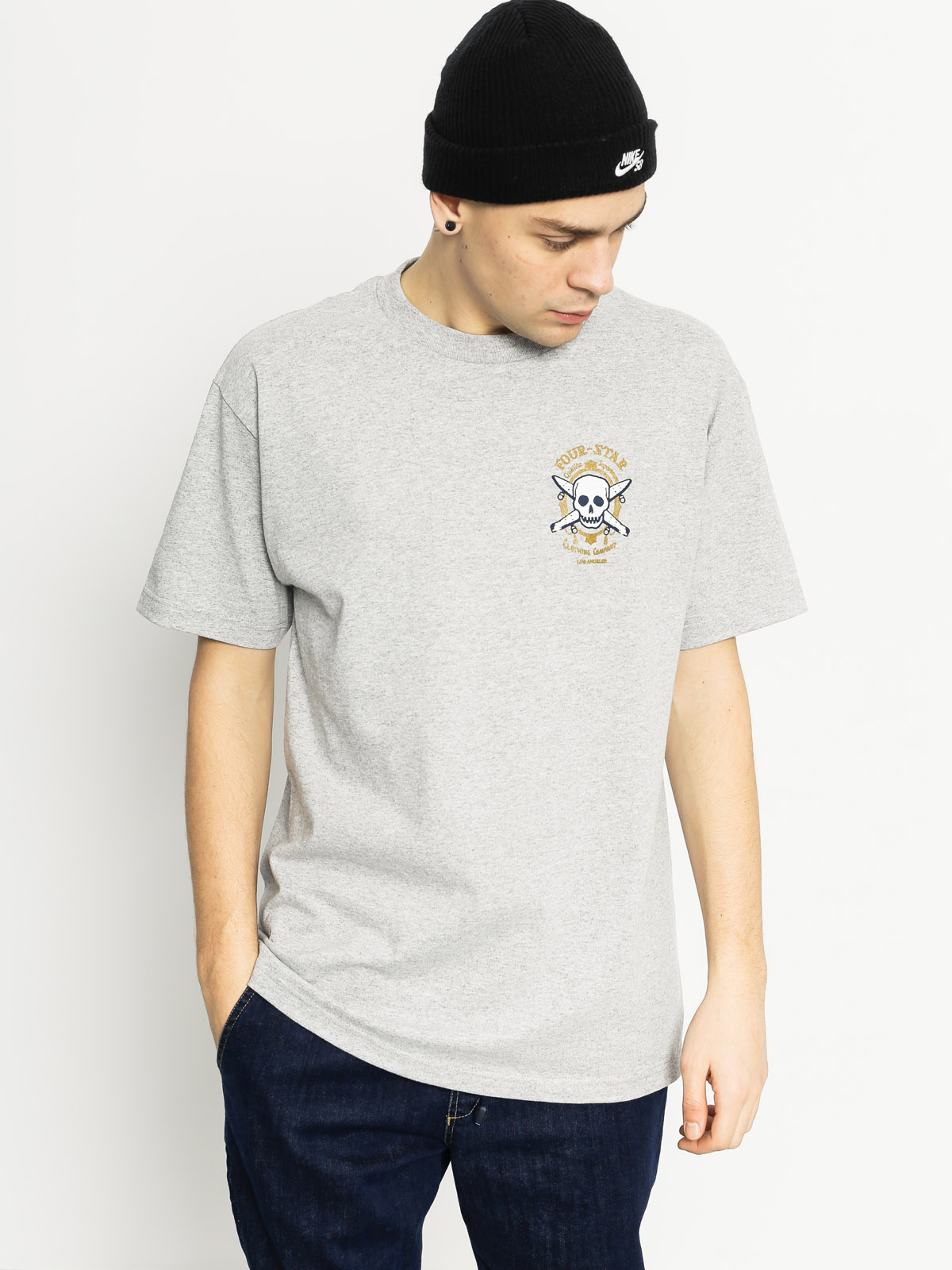 Fourstar T-shirt Zig Zag (grey)